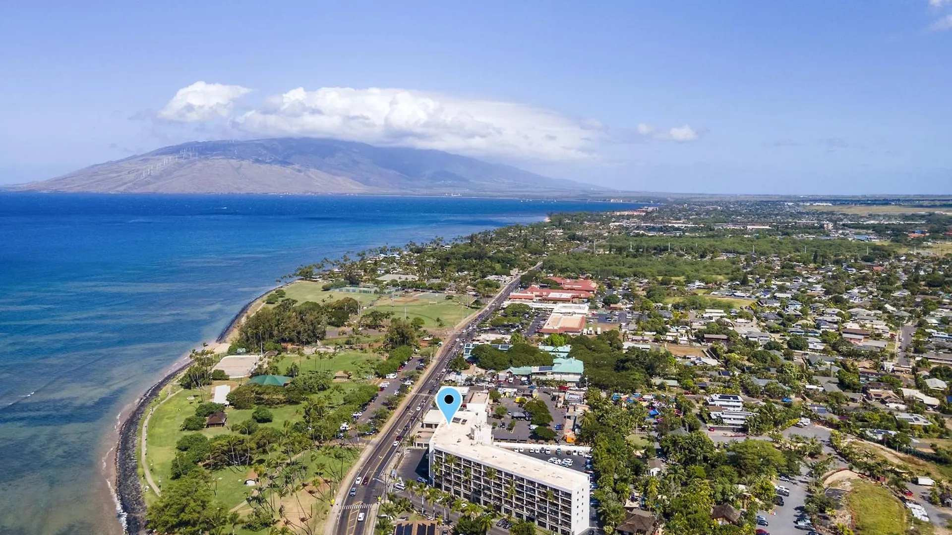 Nyaraló Island Surf 304 - Renovated, Ocean Views, Split Ac Villa Kihei